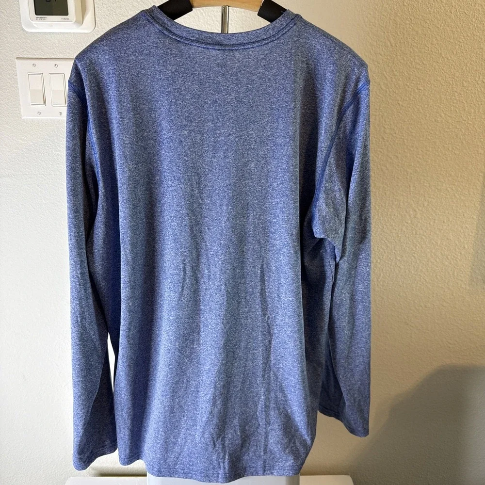 Adidas Climalite Men's Long Sleeve‎ Blue Size XL